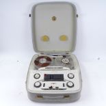 A Vintage Elizabethan reel to reel LZ-29 tape recorder