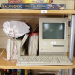 A Vintage Apple Macintosh Performa 200 Desktop PC computer, including Apple keyboard II, StyleWriter