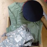 1990s military uniform items, and a peaked cap