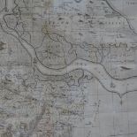 An Antique map of the Hundreds of Middleton alias Milton and of Tenham, 18th century, 37cm x 48cm