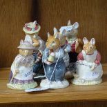 A group of Royal Doulton Brambly Hedge china figures (7)