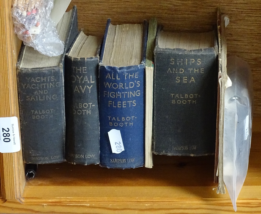 A group of various books, including 4 volumes by Talbot Booth, 2 Second War Period pamphlets, and an - Image 2 of 2