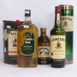 1990 Bell's Old Scotch Whisky, Jameson Irish Whiskey and Tullamore Dew Irish Whiskey (3)