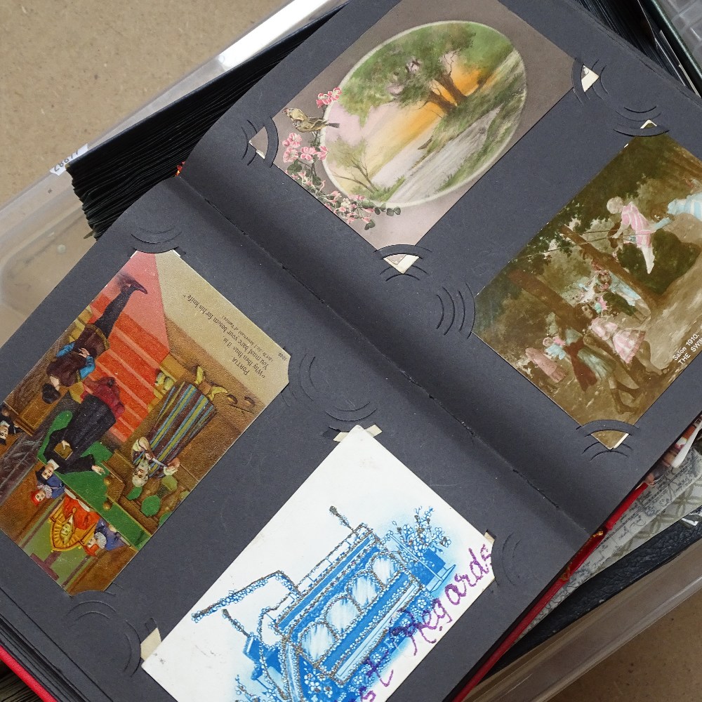 A box of photograph albums, travel souvenir ephemera etc - Image 2 of 2