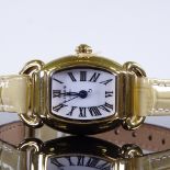 LINKS OF LONDON - a lady's gold plated stainless steel Driver quartz wristwatch, ref. 6010.2159,