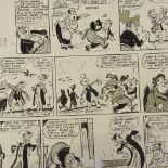 Frank Minnitt, group of original cartoon drawings featuring Billy Bunter for Knockout magazine