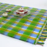 Dot Hill, Studio glass sculpture, picnic blanket and picnic, 36" x 20"