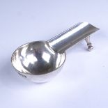 A late Victorian silver ashtray/cigarette and cigar holder, by Haseler Brothers, hallmarks London