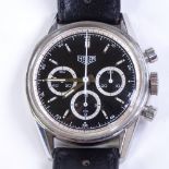 HEUER - a stainless steel Classic Carrera mechanical chronograph wristwatch, circa 2001, ref.