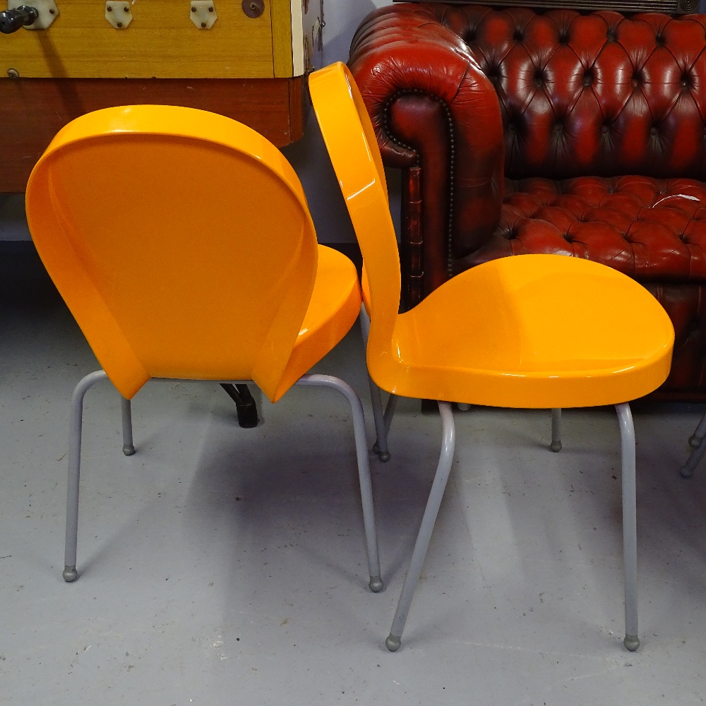 A set of 4 Ross Lovegrove FOE Figure of Eight chairs for Gebruder Thonet, Vienna 1990s, moulded - Image 2 of 2