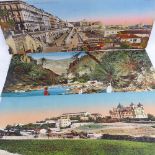A group of large scale French reproduction panoramic photographs