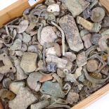 A quantity of various Antique and Ancient items and fragments, including buckles etc