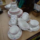 Johnson's "Summer Chintz" dinner service and matching tea set