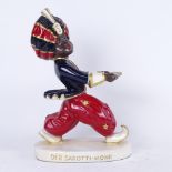 A mid century shop advertising figure for a German chocolate company,marked "Der Sarotti-Mohr" to