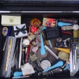Fountain pens, wristwatches and lighters