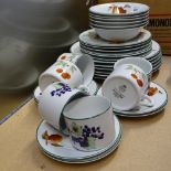 Royal Worcester Evesham Vale tea and dinnerware