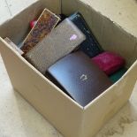 A quantity of Vintage and other jewellery boxes (all empty)