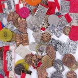 Large quantity of Vintage commemorative medals, including Olympic, approx 110