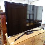 A Samson 40" flat screen television with remote, GWO