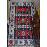 A Kilim flatweave rug, 150cm x 90cm