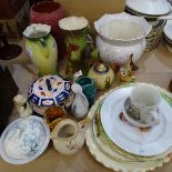 Jugs, decorative plates etc