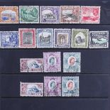 CYPRUS - a used selection comprising 1934 to 45 PI, 1955 to 60 250M to £1 and 1960 to 61 250M to £1