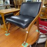 A 1950s Neil Morris ply-framed coffee chair, for Morris of Glasgow