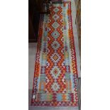 A Choli Kilim runner, 250cm x 69cm