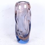 An Art glass vase, 28.5cm