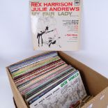 Various vinyl LPs and records, including original soundtracks