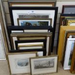Group of Antique engravings, prints etc