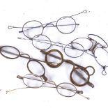 A group of 18th and 19th century spectacles