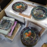 Various Heinrich Villeroy & Boch Collector's plates, 21cm, boxed with certificates