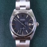 ROLEX - a stainless steel Oysterdate Precision mechanical wristwatch, ref. 6694, circa 1979, matte