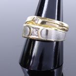 2 14ct gold solitaire diamond rings, both size U, 10.2g total (2) Both in very good original
