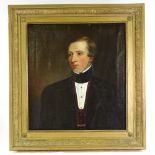 19th century English School, oil on canvas, portrait of John Buck Toker, entered Royal Navy in 1811,