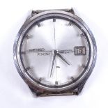 SEIKO - a Vintage stainless steel Weekdater automatic wristwatch head, ref 6206-8001, circa 1960s,