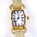 LINKS OF LONDON - a lady's gold plated stainless steel Driver quartz wristwatch, ref. 6010.2159,