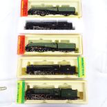 5 Hornby Minitrix N gauge model railway locomotives, boxed