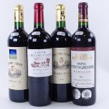 4 bottles of red Bordeaux/ Margaux wine, 2x Chateau Siran 2005/06, Chateau Durfort-Vivens 2005,