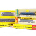 6 Hornby Minitrix and Nsprays N gauge locomotives, boxed (6)