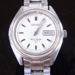 SEIKO - a Vintage stainless steel Bell-Matic automatic wristwatch, ref. 4006-7029, circa 1960s,