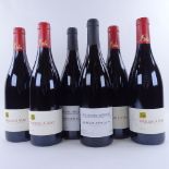 6 bottles of Beaujolais Cru wine, 2 x 2011 Jean-Marc Burgaud, Morgon, Cote du Py, 4 x 2015 Olivier