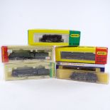 6 various Minitrix and other N gauge model railway locomotives