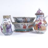 A group of 18th century Chinese porcelain items (4)