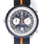 BREITLING - a Vintage stainless steel Navitimer Chrono-Matic automatic chronograph wristwatch,