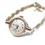 TUDOR - a lady's Vintage 9ct gold Royal for Rolex mechanical wristwatch, ref. 52705, circa 1950s,