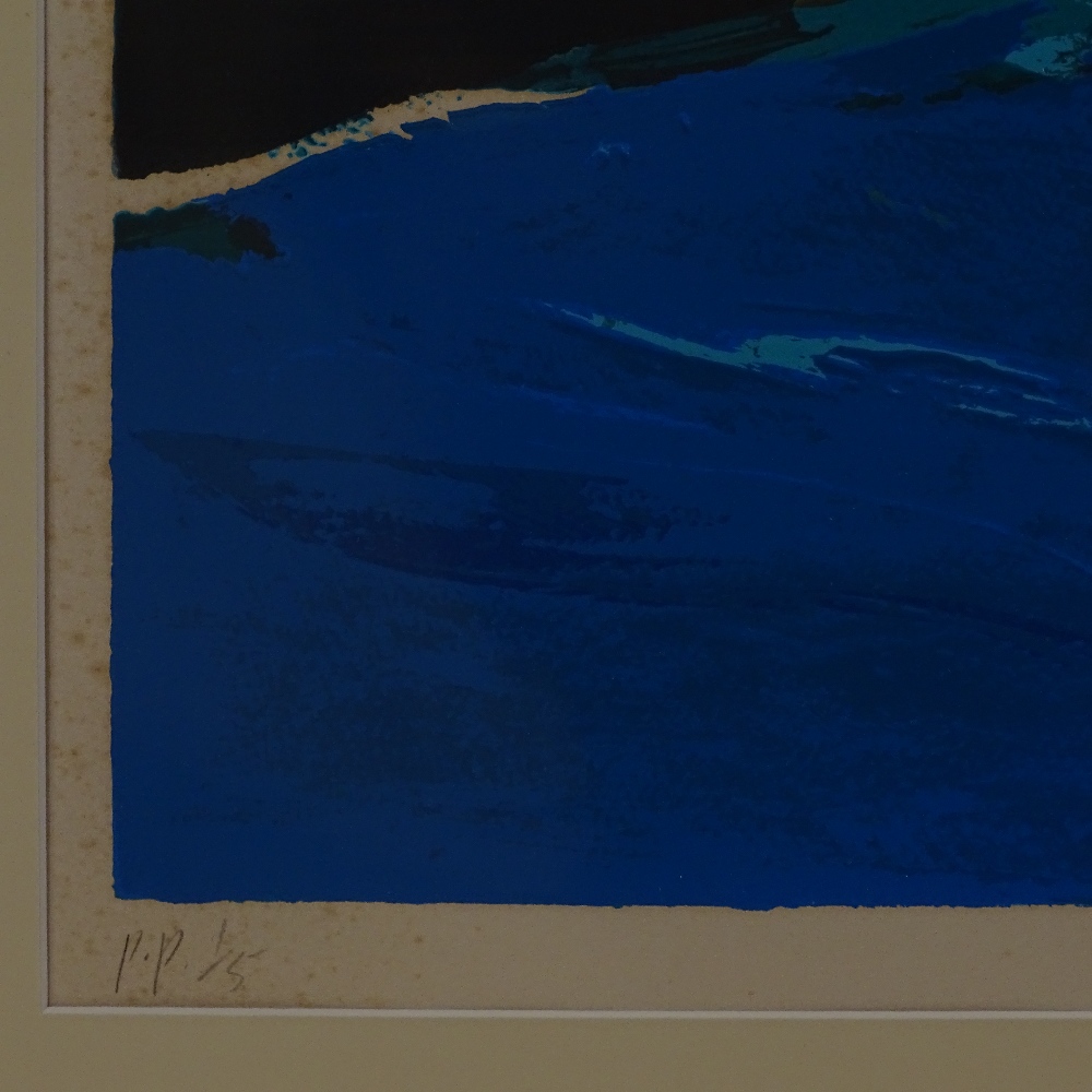 Donald Hamilton Fraser (1929 - 2009), colour screen print, yacht at sea, signed in pencil, dated - Image 4 of 4