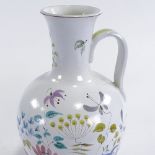 STIG LINDBERG FOR GUSTAVSBERG - a large Mid-Century Swedish faience ewer, circa 1950s, single