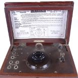 General Electric Co Gecophone crystal detector set, no. 1, type BC1001, in case, 1921, height 6",